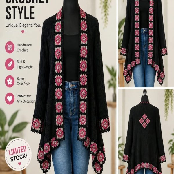 Crochet Fashion Sweater