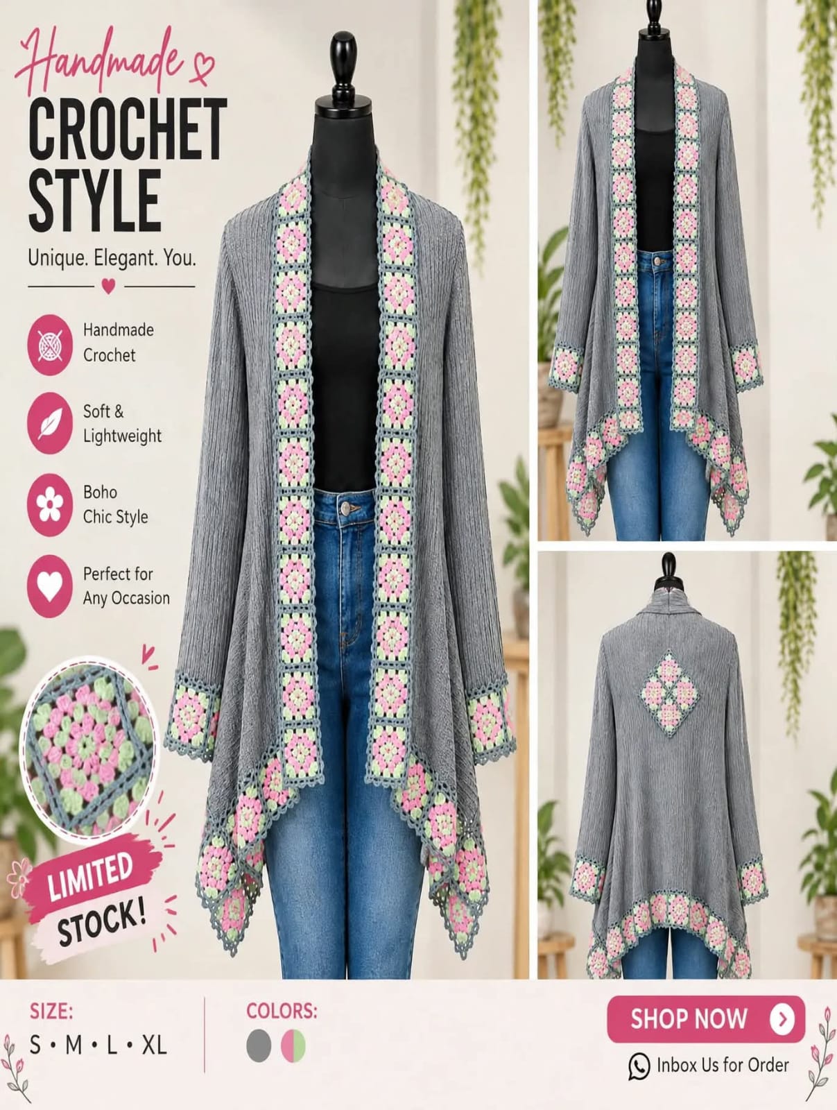 WhatsApp Image 2026-10-28 at 13.53.45 Crochet Fashion Sweater - Image 1